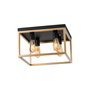 Opviq Kafes - 13744 Lámpara de araña de metal Dorado